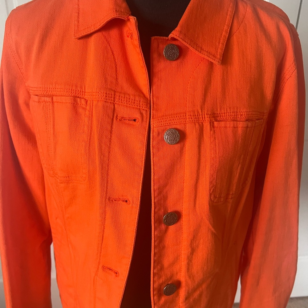 Chico's Embroidered Jacket - Picture 3 of 6